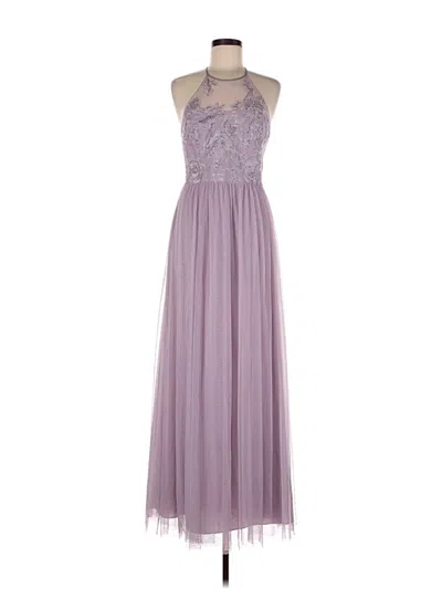 Pre-owned David's Bridal Cocktail Dress In Purple