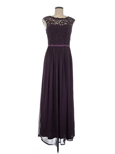 Pre-owned David's Bridal Cocktail Dress In Purple