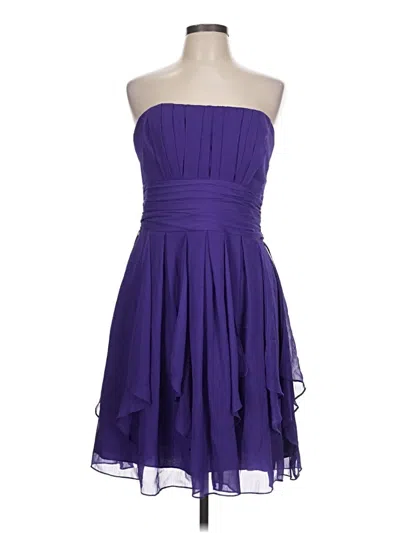Pre-owned David's Bridal Cocktail Dress In Purple