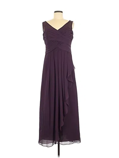 Pre-owned David's Bridal Cocktail Dress In Purple