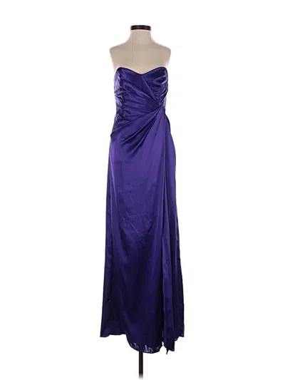 Pre-owned David's Bridal Cocktail Dress In Purple