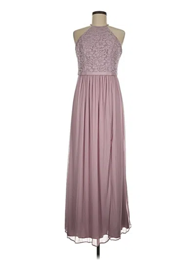 Pre-owned David's Bridal Cocktail Dress In Purple