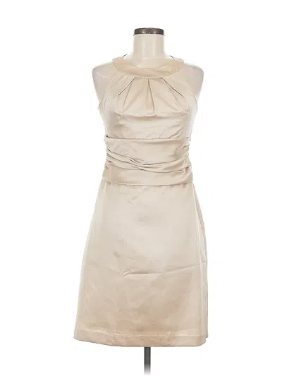 Pre-owned David's Bridal Cocktail Dress In White