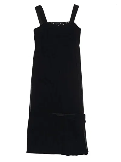 Pre-owned David's Bridal Kids' Dress In Black