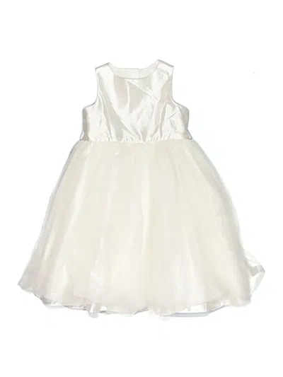 Pre-owned David's Bridal Kids' Dress In Ivory
