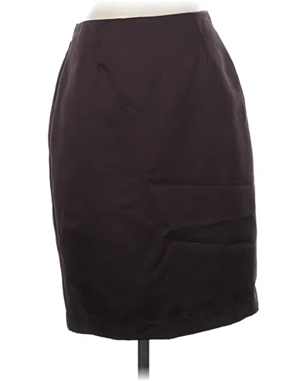 Pre-owned David's Bridal Formal Skirt In Brown