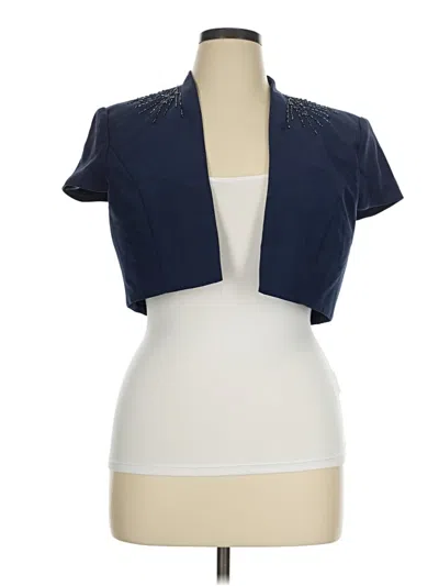Pre-owned David's Bridal Vest In Blue