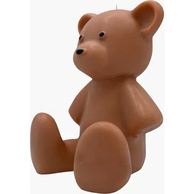 Davie Ocho Candle Co. Davie Ocho Candle Co Bedford Bear Candle In Brown
