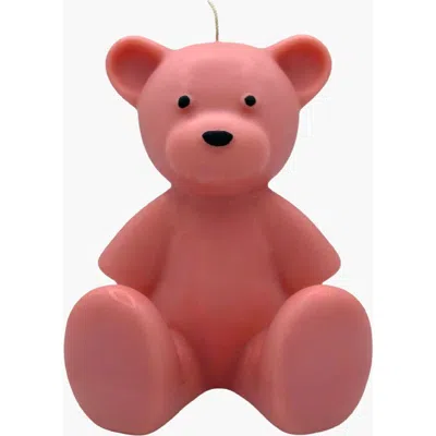 Davie Ocho Candle Co. Davie Ocho Candle Co Bedford Bear Candle In Pink
