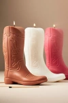 Davie Ocho Candle Co. Davie Ocho Cowboy Boot Candle In Multi