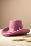 Davie Ocho Candle Co. Davie Ocho Cowboy Hat Candle In Purple