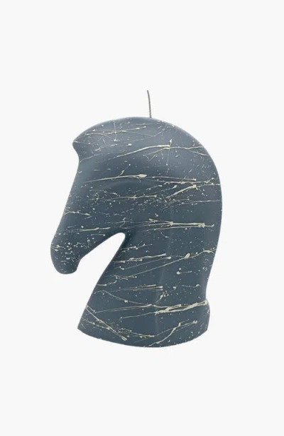 Davie Ocho Candle Co. Davie Ocho Candle Co Pony Candle In Blue