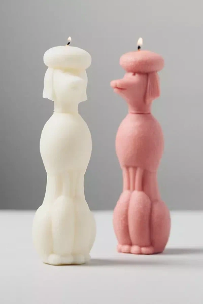 Davie Ocho Candle Co. Poodle Decorative Shaped Wax Candle