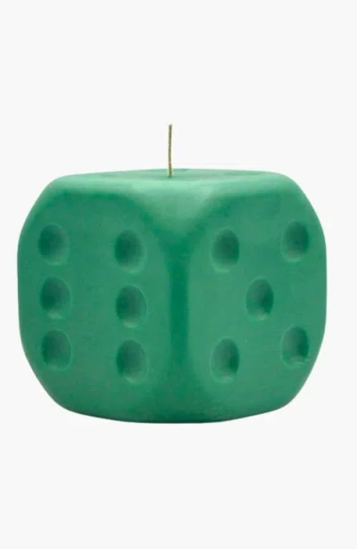 Davie Ocho Candle Co. Davie Ocho Candle Co Shake The Dice Candle In Green
