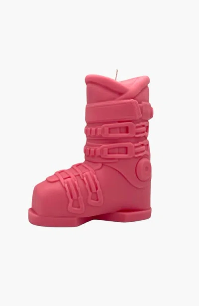 Davie Ocho Candle Co. Davie Ocho Candle Co Ski Bum Candle In Pink