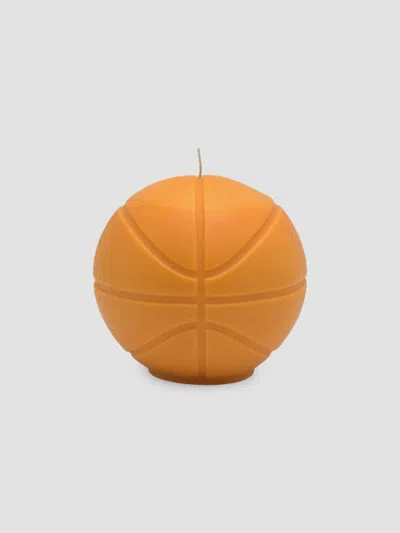 Davie Ocho Candle Co. Slam Dunk Basketball Candle In Orange