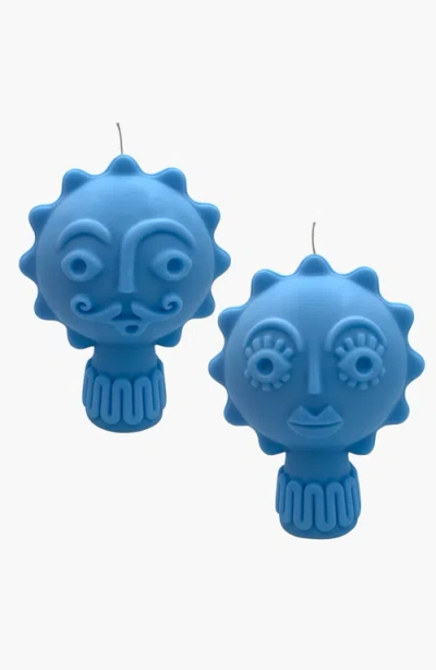 Davie Ocho Candle Co. Davie Ocho Candle Co Soleil Candle In Blue