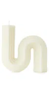 Davie Ocho Candle Co. The 70s Glow Candle White In White