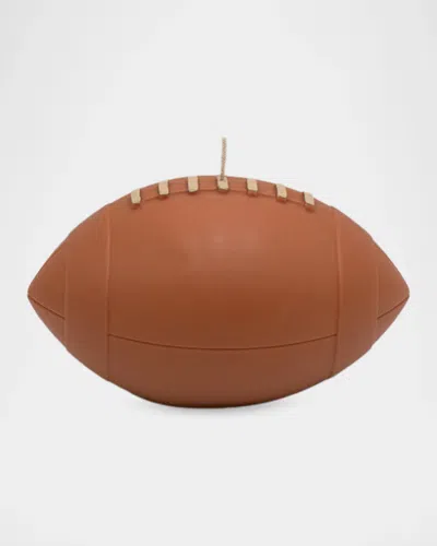Davie Ocho Candle Co. Touchdown Decorative Candle In Brown