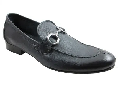 Pre-owned Davinci 1339 Men's Baby Soft Leather Italian Slip On Shoes Blue And Brown