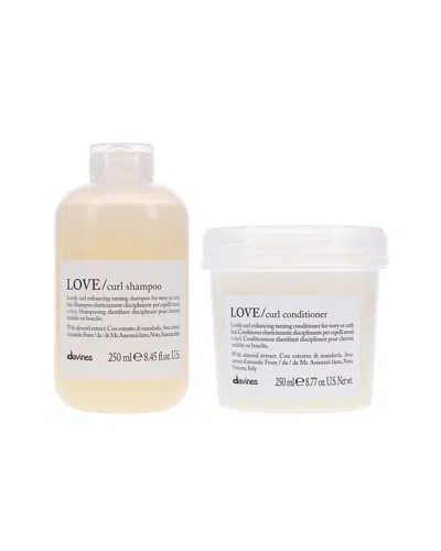 Davines 17.27oz Love Curl Enhancing Shampoo & Conditioner Combo Pack In Multi