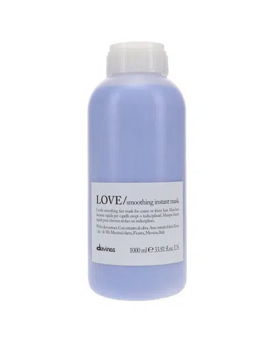 Davines 33.8oz Love Smoothing Instant Mask In Transparent