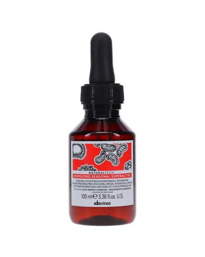 Davines 3.38oz Naturaltech Energizing Seasonal Superactive In Transparent