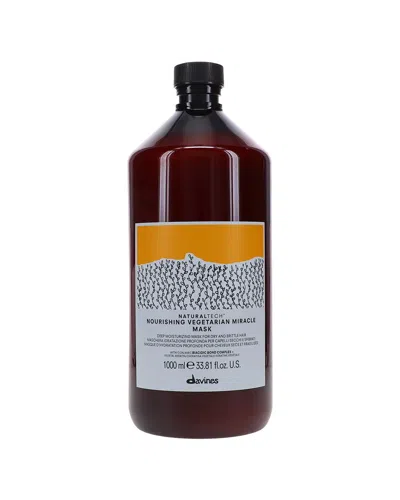 Davines 33.8oz Naturaltech Nourishing Vegetarian Miracle Mask In Transparent