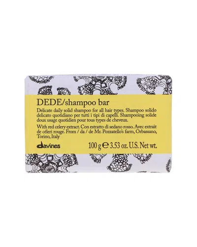 Davines 3.53oz Dede Delicate Daily Shampoo Bar In White