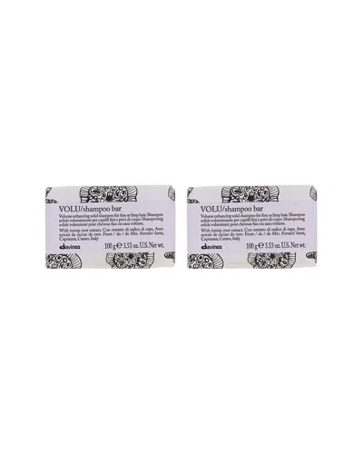 Davines 7.06oz Volu Volumizing Shampoo Bar 2 Pack
