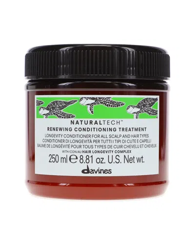 Davines 8.81oz Naturaltech Renewing Conditioning Treatment In Transparent