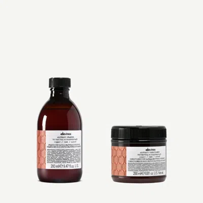 Davines Alchemic Copper Duo Set In Brown