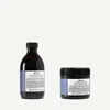 Davines Alchemic Silver Duo Set In Multi
