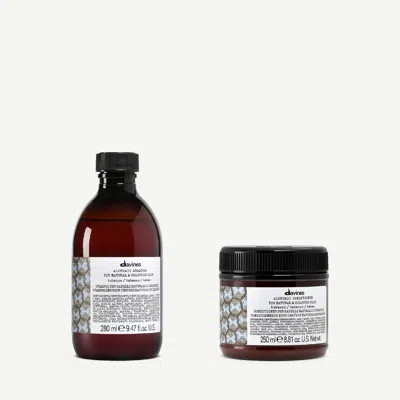 Davines Alchemic Tobacco Duo Set In Brown