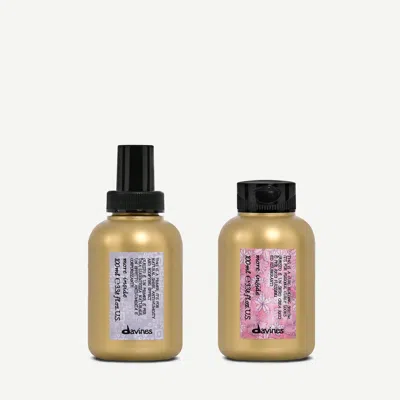 Davines Bounce & Definition Duo Set In Gold