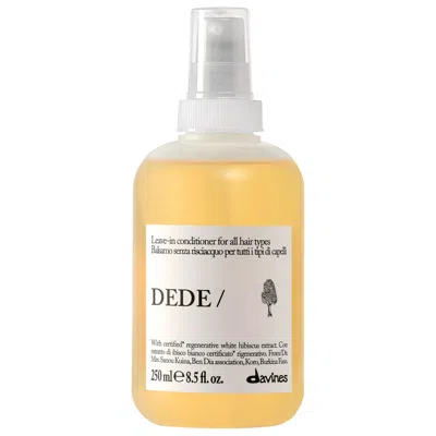 Davines Dede Delicate Daily Leave In Mist 8.5 Fl Oz/250 ml In Transparent