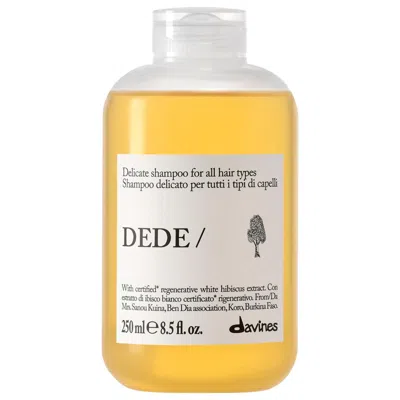 Davines Dede Delicate Daily Shampoo 8.5 Fl Oz./250 ml In Transparent