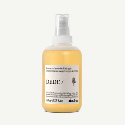 Davines Dede Leave-in Conditioner Essential Haircare In Transparent