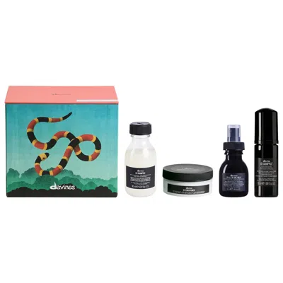 Davines Elegant Tropic Forest Oi Gift Set For Softness And Shine