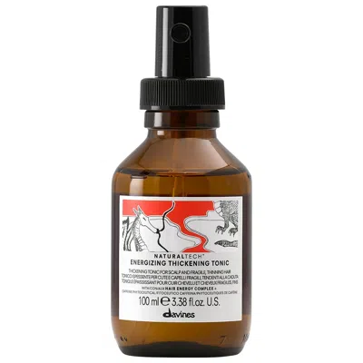 Davines Energizing Thickening Tonic 3.38 oz/ 100 ml In White