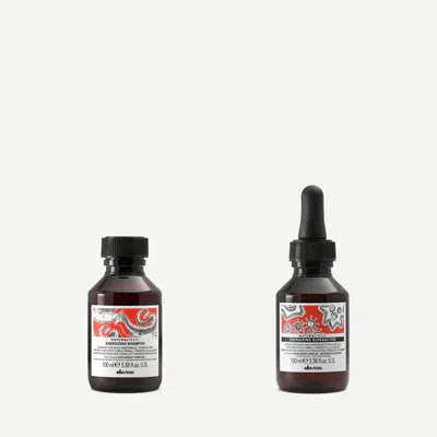 Davines Energizing Travel Set In Transparent