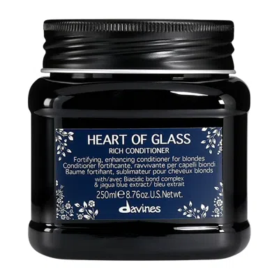 Davines Heart Of Glass Rich Conditioner For Blondes 8.76 oz/ 250 ml
