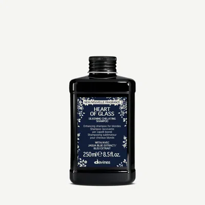Davines Heart Of Glass Silkening Chelating Shampoo There Must Be An Angel In Transparent