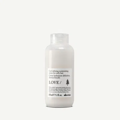 Davines Love Curl Cream Essential Haircare In Transparent