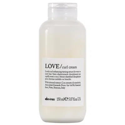 Davines Love Curl Enhancing Curl Cream For Curly Hair 5.07 oz/ 150 ml In White