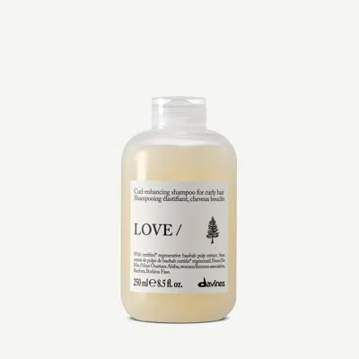 Davines Love Curl Shampoo Essential Haircare In Transparent