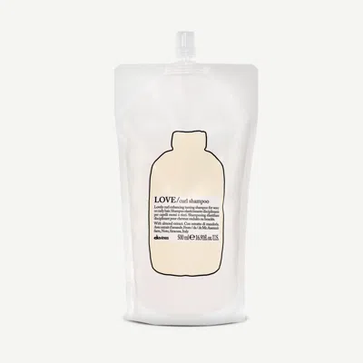 Davines Love Curl Shampoo Refill Set In White