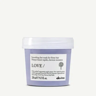Davines Love Smoothing Mask Essential Haircare In Transparent
