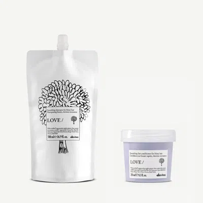 Davines Love Smoothing Refill Duo Set