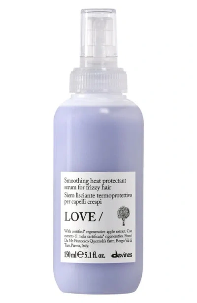 Davines Love Smoothing Serum Essential Haircare In Transparent